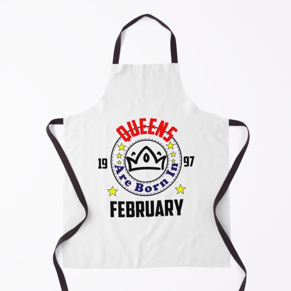 Item preview, queens are born in february, february queen vintage design, february born quotes. designed and sold by GalaxyPDX.