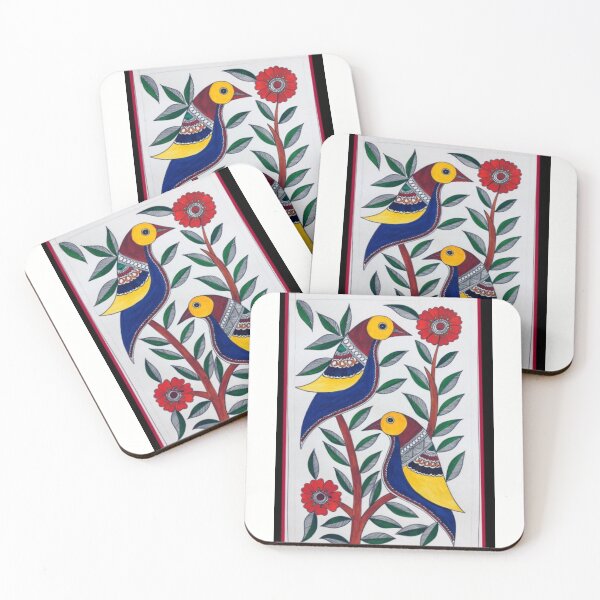 Item preview, Parrot floral design designed and sold by Saiamrita123.