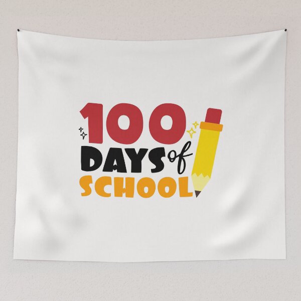 Item preview, 100 Days of School designed and sold by AuroraApparel.