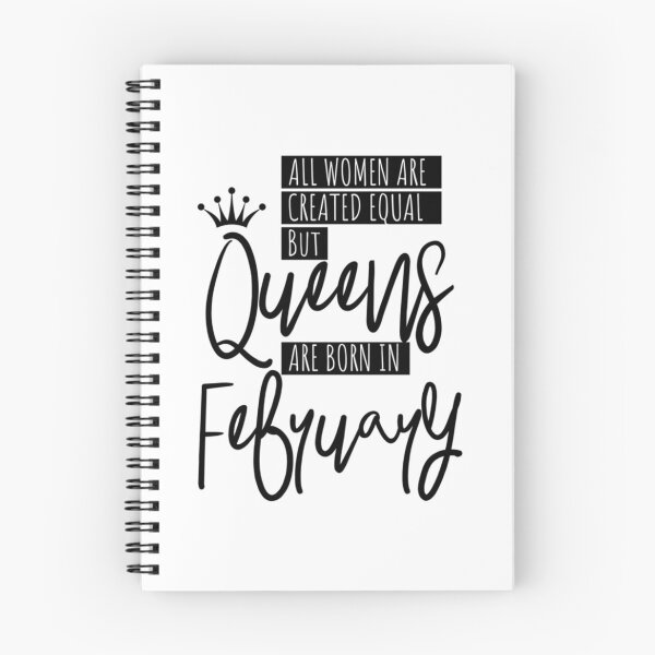 Item preview, Queens Are Born In February  Fitted Scoop  designed and sold by GalaxyPDX.