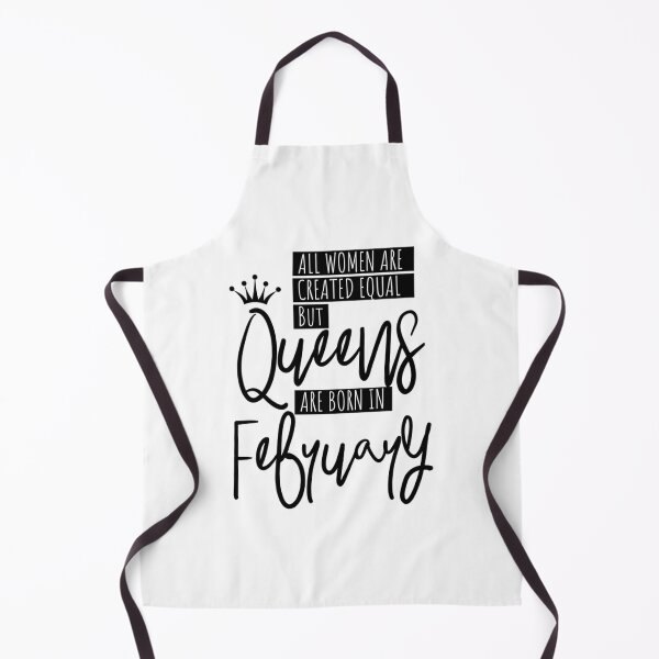 Item preview, Queens Are Born In February Fitted Scoop designed and sold by GalaxyPDX.