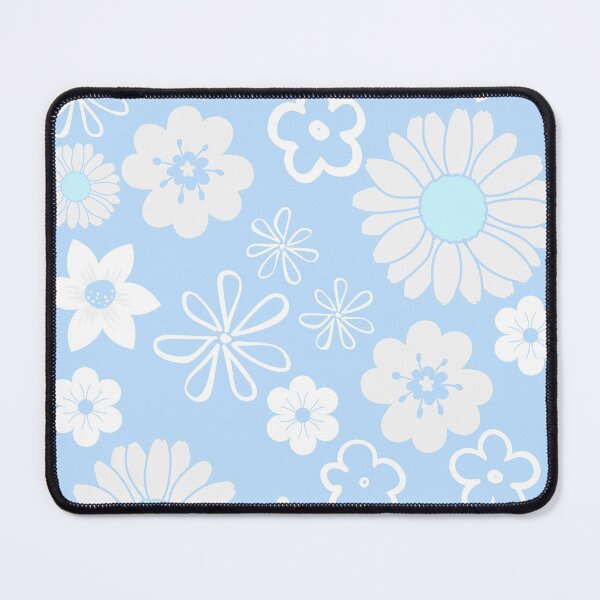 Item preview, Pretty Blue and White Floral Pattern of Many Flowers designed and sold by CreateShape.