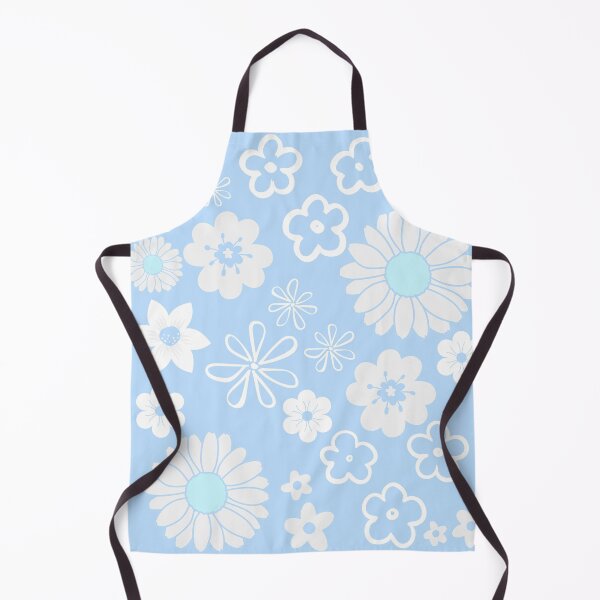 Item preview, Pretty Blue and White Floral Pattern of Many Flowers designed and sold by CreateShape.