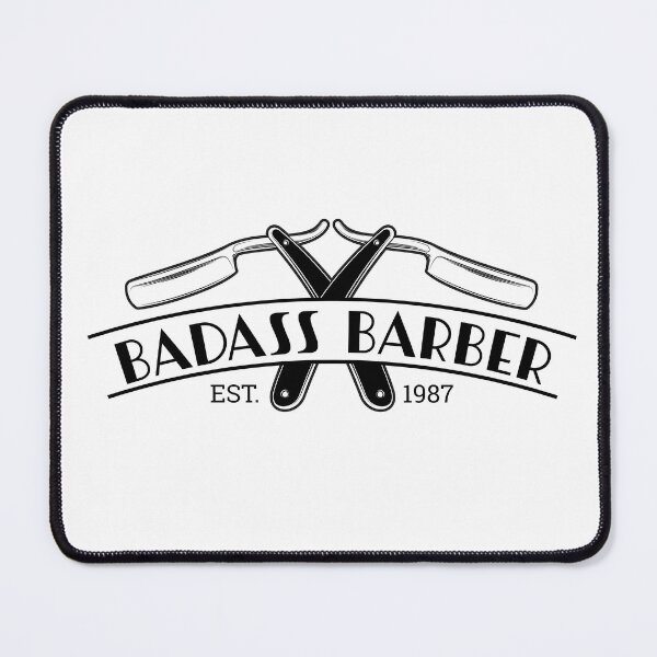 Item preview, badass barber designed and sold by PUSTOTA86.