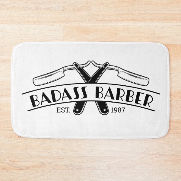 Item preview, badass barber designed and sold by PUSTOTA86.