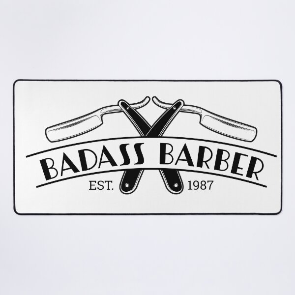 Item preview, badass barber designed and sold by PUSTOTA86.
