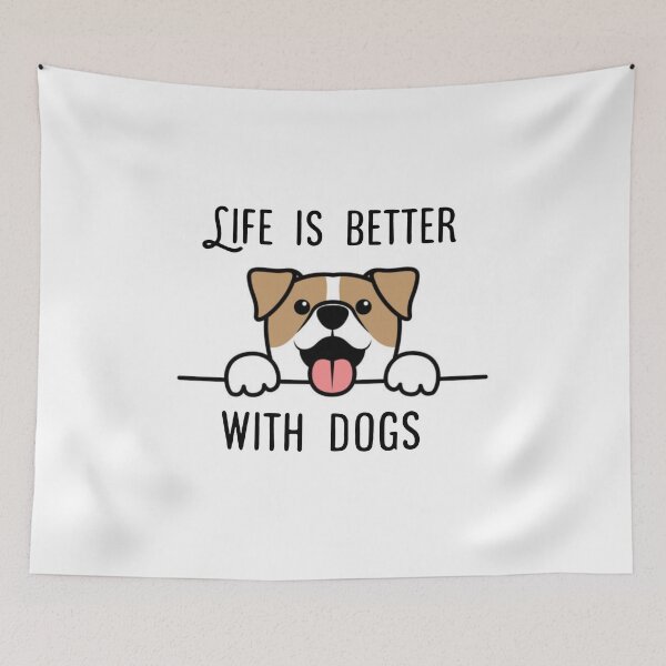 Item preview, Life is better with dogs designed and sold by Ankit jain.
