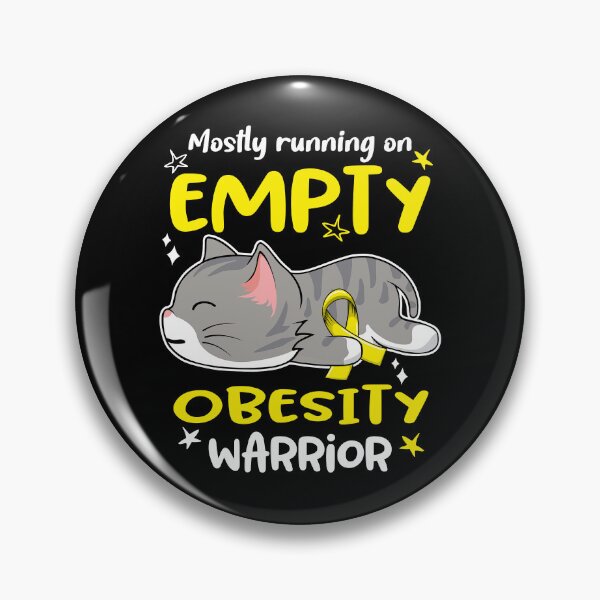 Item preview, Obesity Awareness, Mostly Running on Obesity Warrior designed and sold by Tammyilaria.