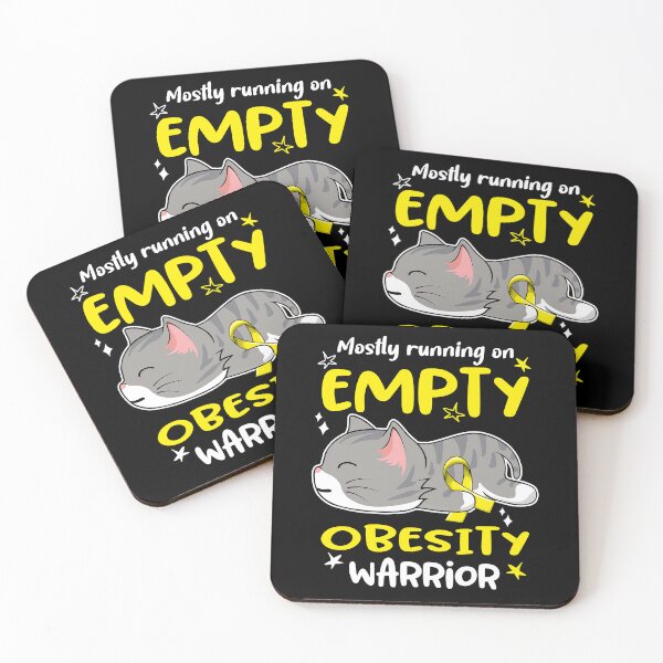 Item preview, Obesity Awareness, Mostly Running on Obesity Warrior designed and sold by Tammyilaria.
