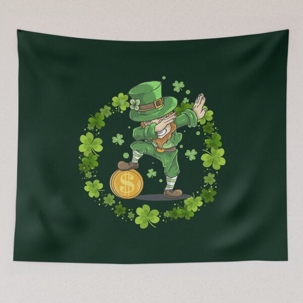 Item preview, St Patricks Day Dabbing Leprechaun  designed and sold by taogiauco.