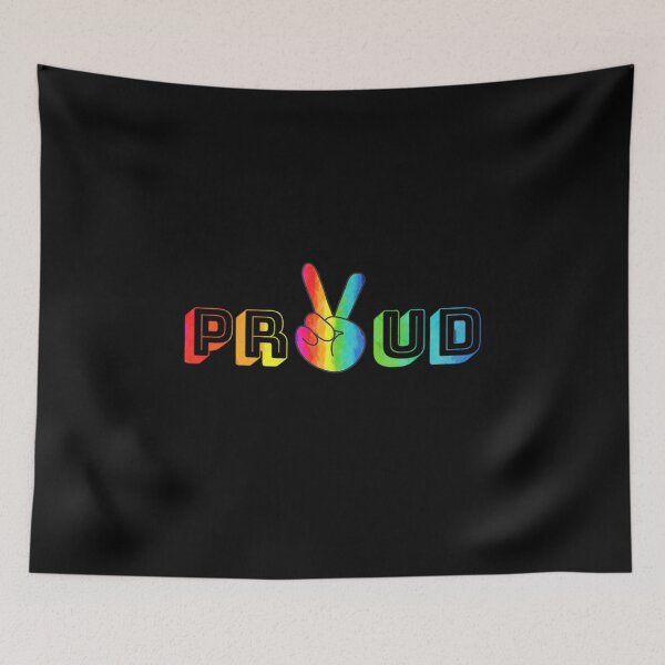 Item preview, Proud LGBT Peace Symbol Pride LGBT Rainbow Support LGBTQ designed and sold by enjoytheshirt.