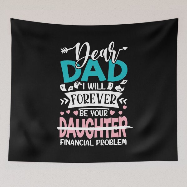 Item preview, Dear dad daughter designed and sold by valuestees.