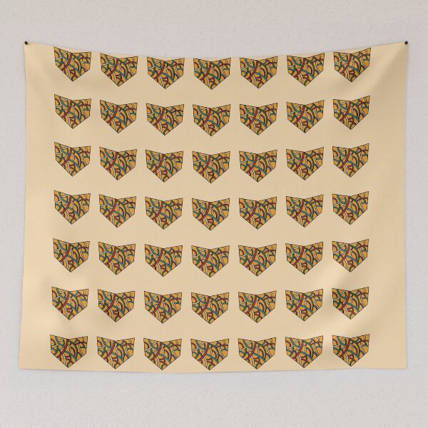 Item preview, simple love african art pattern orange designed and sold by chinedudsn.