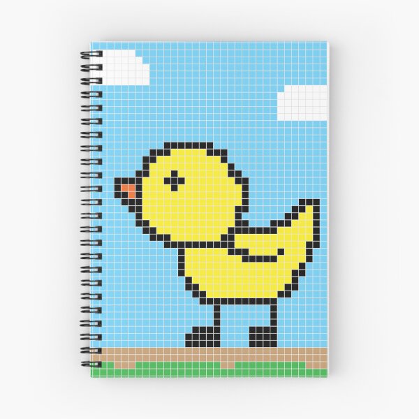 Item preview, Pixel Duck Walking In The Garden,The Sky Is Cloudy And Beautiful,Green Garden designed and sold by stamppiyathat.