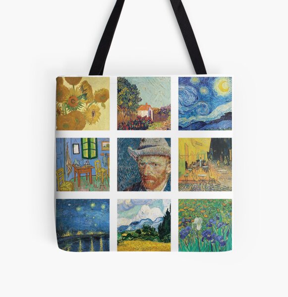 Item preview, Collage of nine famous Vincent Van Gogh paintings designed and sold by Rhu Creations.