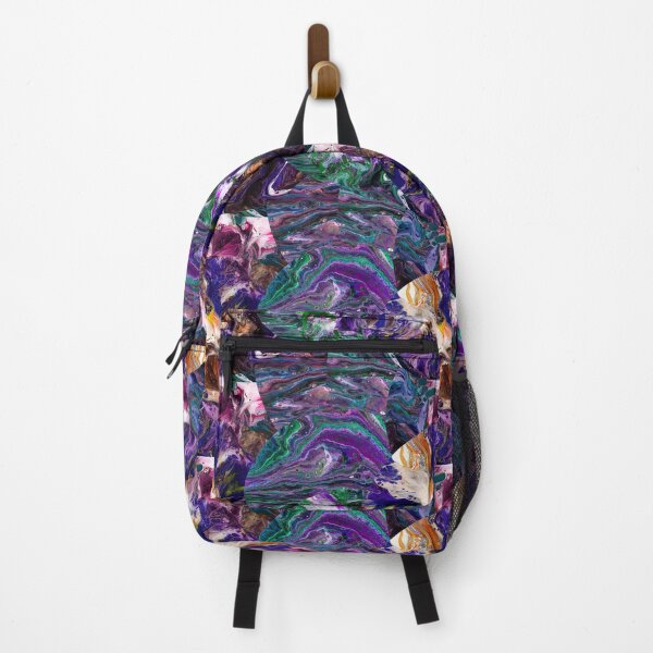 Item preview, Pouring medium in blue dominated colors designed and sold by Shape-And-Color.