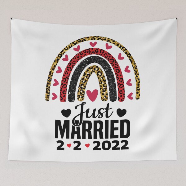 Item preview, TWOSDAY 2-22-22, Just Married on TWOSDAY Wedding Honeymoon designed and sold by Dr.YesOrNo.