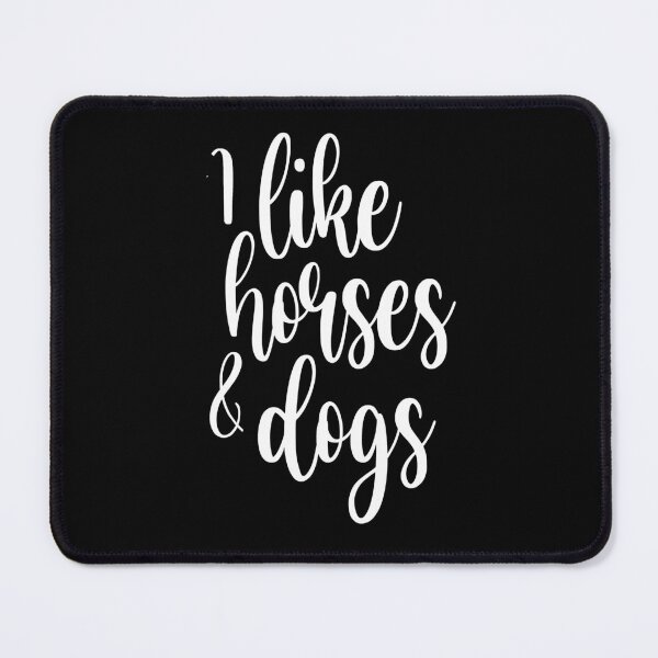 Item preview, I Like Horses and Dogs designed and sold by 2djazz.