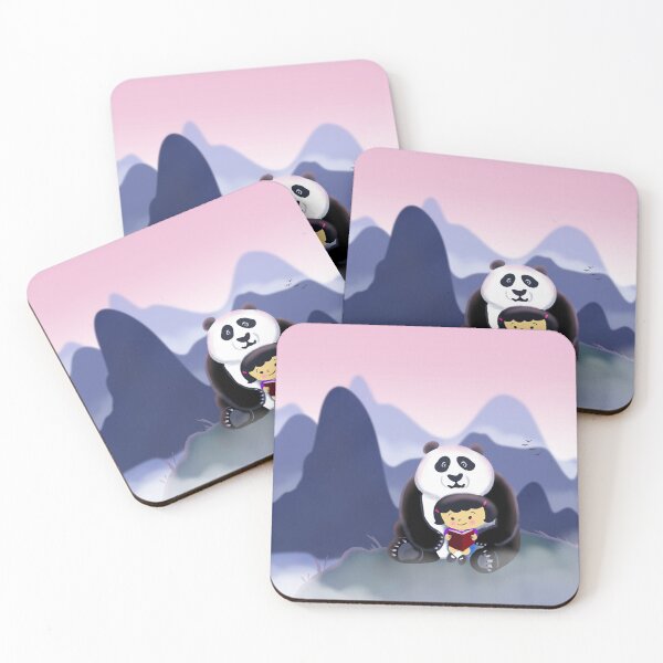 Item preview, Panda and girl in Guilin China designed and sold by MyParadiseGifts.