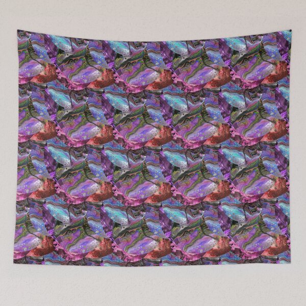 Item preview, Seamless order of colored perfect circles designed and sold by Shape-And-Color.
