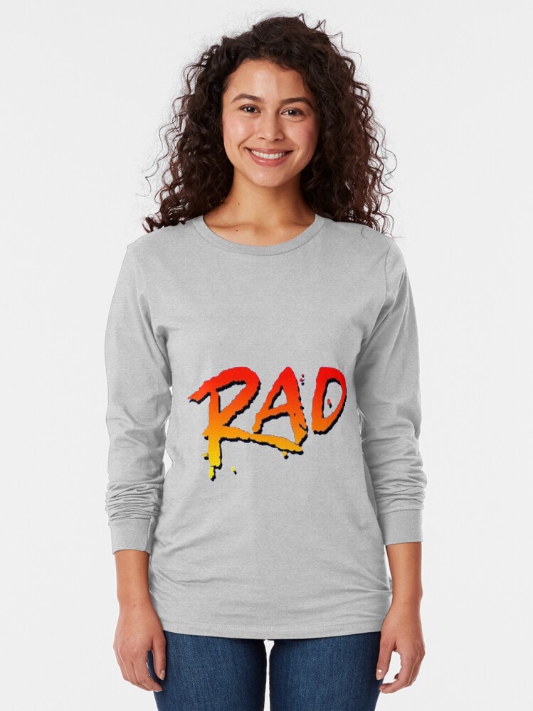 rad bmx movie t shirt