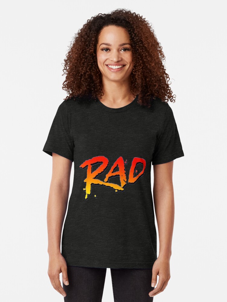 rad bmx movie t shirt