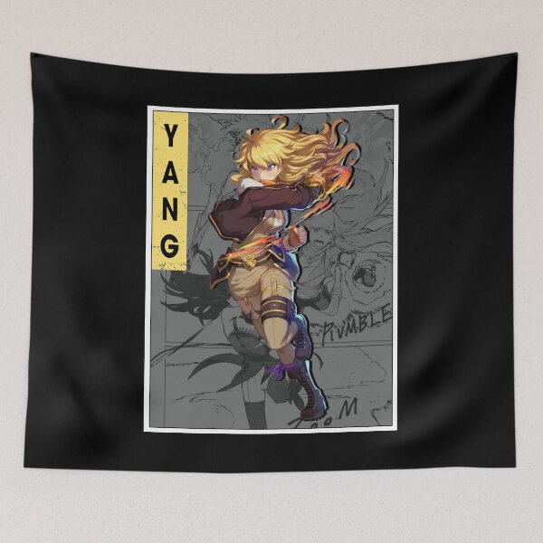 Item preview, Yang Xiao Long girl anime yellow hair designed and sold by Ferreira8320.