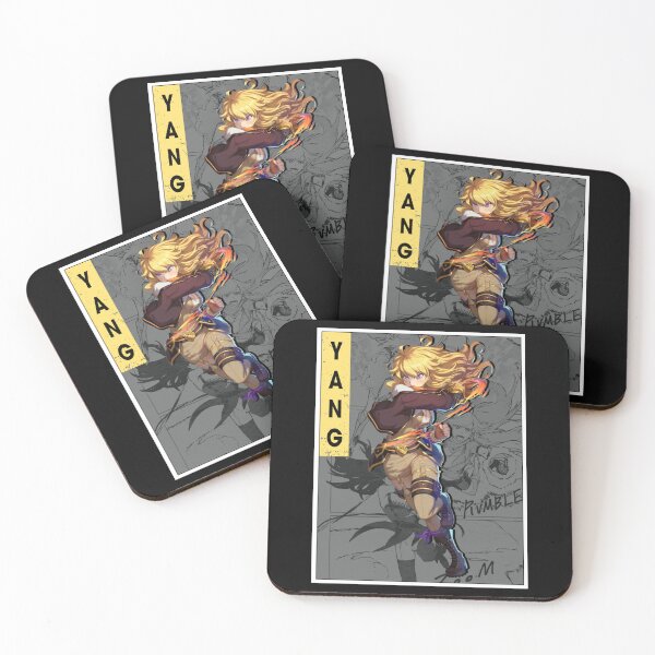 Item preview, Yang Xiao Long girl anime yellow hair designed and sold by Ferreira8320.