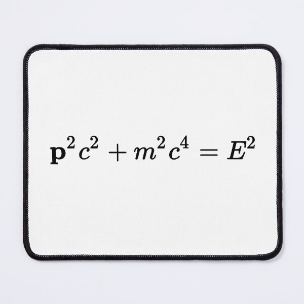 Item preview, energy of a relativistic particle equation designed and sold by NoetherSym.