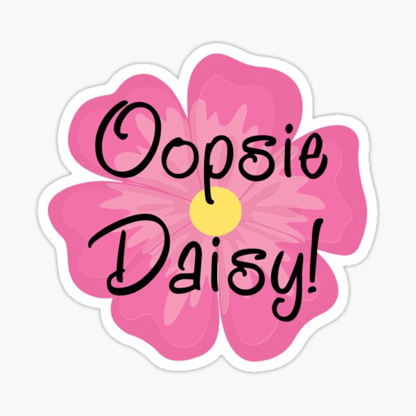 Vista previa del artículo con la obra «Flor de la margarita de Oopsie», diseñado y vendido por S Cube Design.