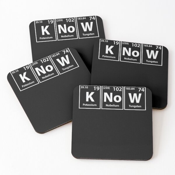 Item preview, Know (K-No-W) Periodic Elements Spelling designed and sold by SadiseMeme.