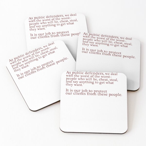 Item preview, Public Defenders Know designed and sold by SadiseMeme.