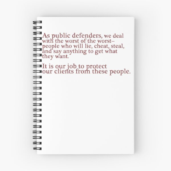 Item preview, Public Defenders Know designed and sold by SadiseMeme.