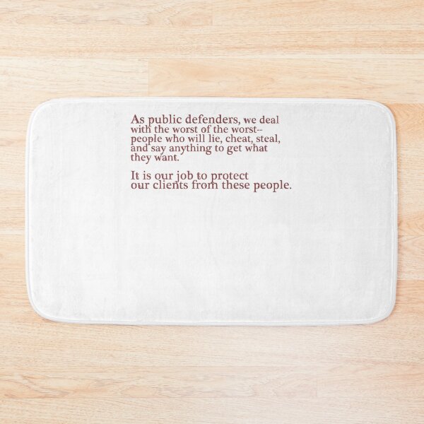 Item preview, Public Defenders Know designed and sold by SadiseMeme.