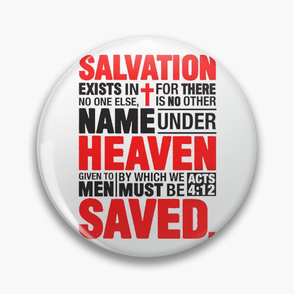 Item preview, Acts 4:12 Salvation designed and sold by plushism.