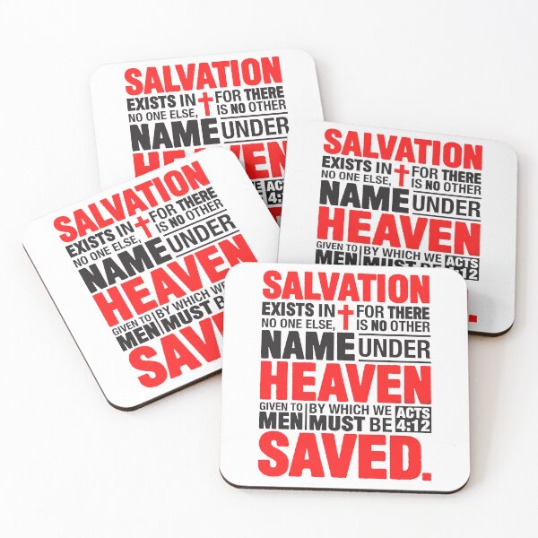 Item preview, Acts 4:12 Salvation designed and sold by plushism.