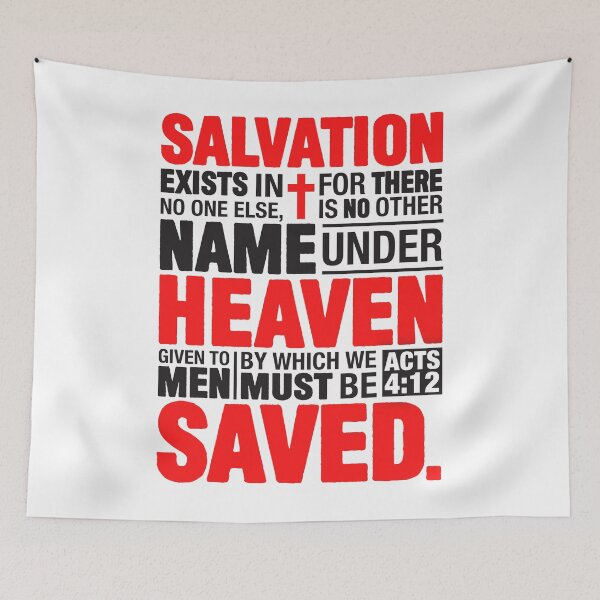 Item preview, Acts 4:12 Salvation designed and sold by plushism.