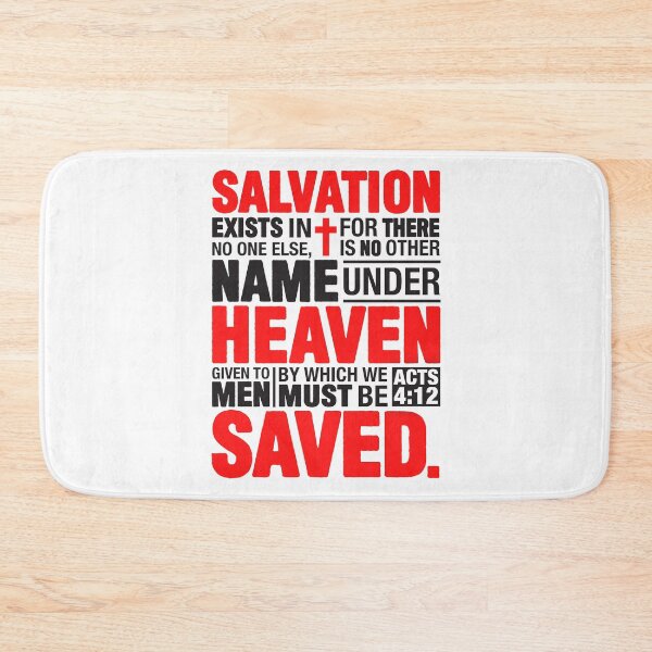 Item preview, Acts 4:12 Salvation designed and sold by plushism.