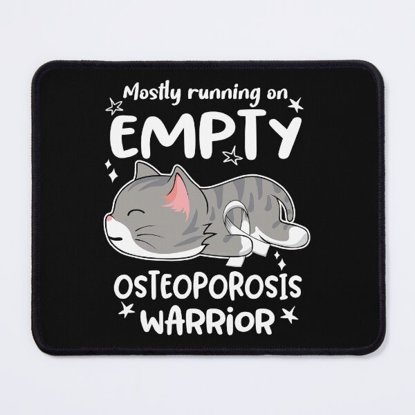 Item preview, Osteoporosis Awareness, Mostly Running on Osteoporosis Warrior designed and sold by Tammyilaria.