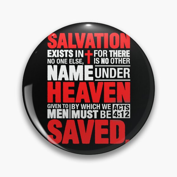 Item preview, Acts 4:12 Salvation designed and sold by plushism.
