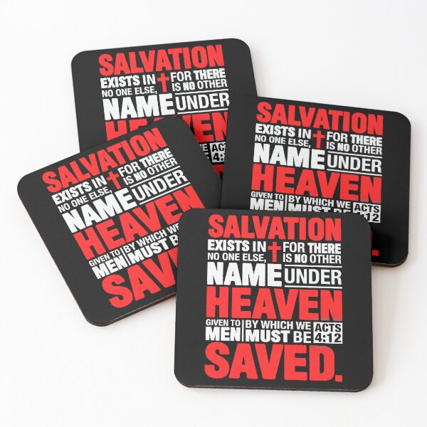 Item preview, Acts 4:12 Salvation designed and sold by plushism.