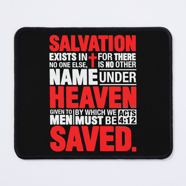 Item preview, Acts 4:12 Salvation designed and sold by plushism.