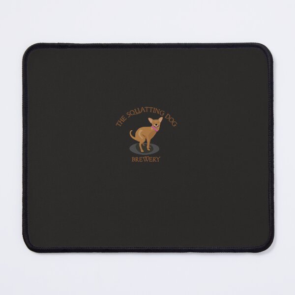 Item preview, The Squatting Dog Sticker designed and sold by FranzSabrowsky.