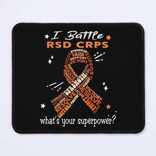 Item preview, RSD CRPS Warrior, I Battle RSD CRPS What's Your Superpower? designed and sold by Greggwillard.