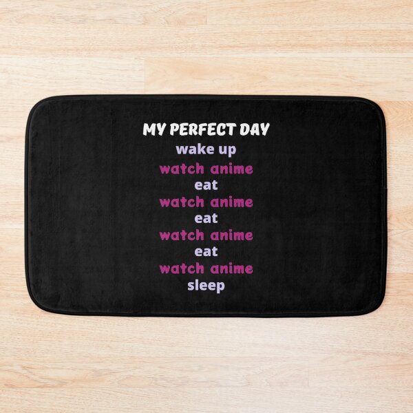 Item preview, My perfect day schedule Watch anime designed and sold by AliceMarr.