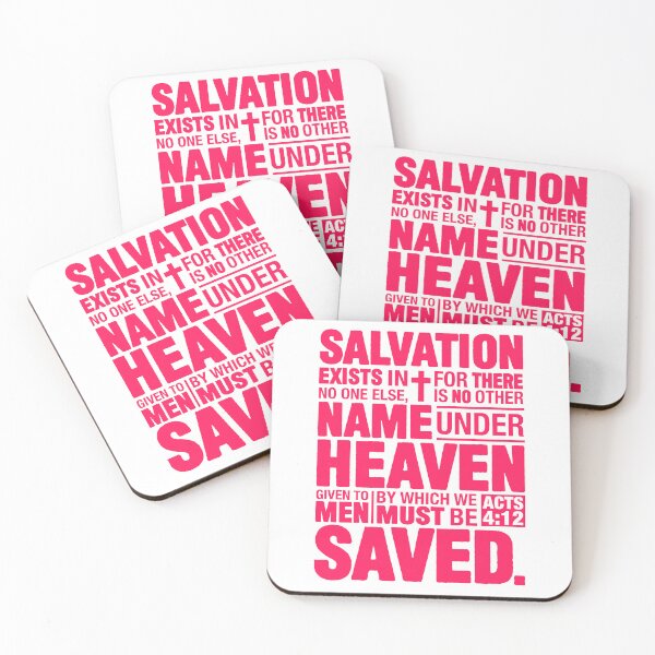 Item preview, Acts 4:12 Salvation designed and sold by plushism.