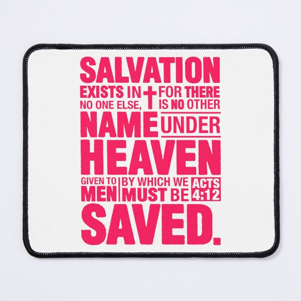 Item preview, Acts 4:12 Salvation designed and sold by plushism.