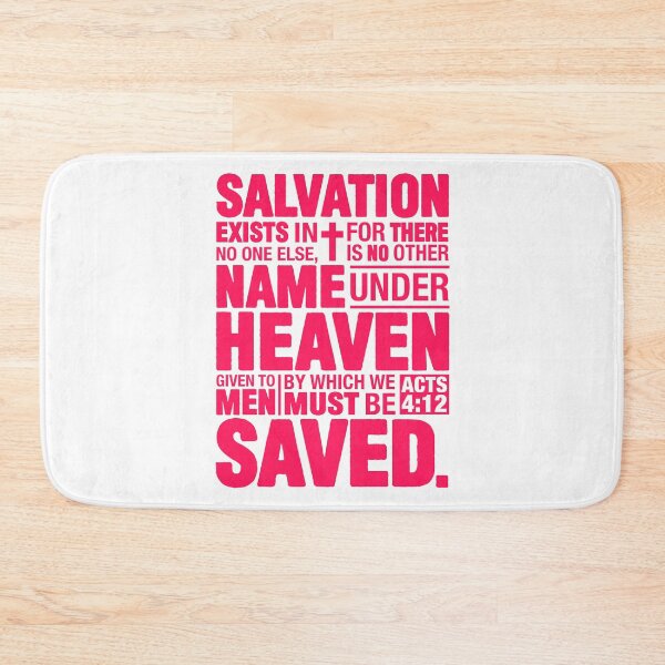 Item preview, Acts 4:12 Salvation designed and sold by plushism.