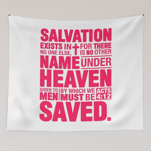 Item preview, Acts 4:12 Salvation designed and sold by plushism.