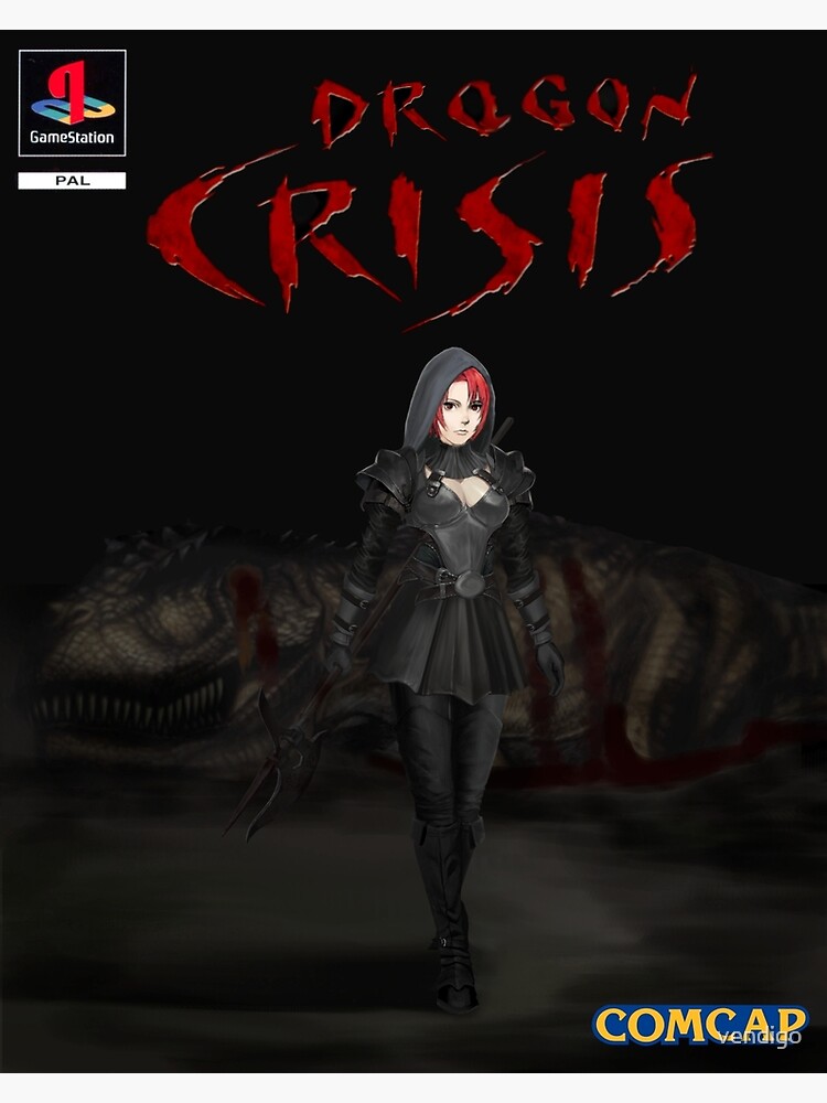 DINO CRISIS Game Poster Game Art Horror Game Print 